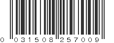 UPC 031508257009