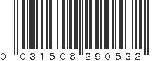 UPC 031508290532