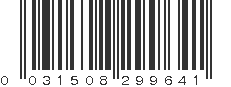 UPC 031508299641