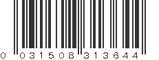 UPC 031508313644