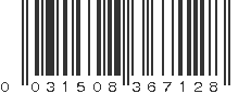 UPC 031508367128