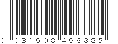 UPC 031508496385