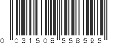 UPC 031508558595