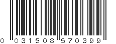 UPC 031508570399