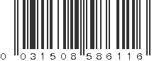 UPC 031508586116