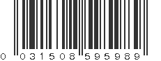 UPC 031508595989