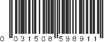 UPC 031508598911