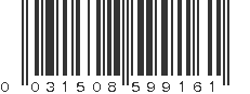 UPC 031508599161