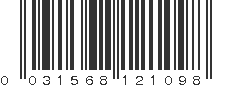 UPC 031568121098