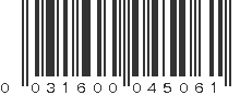 UPC 031600045061