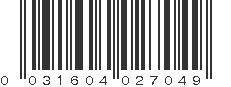 UPC 031604027049