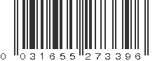 UPC 031655273396