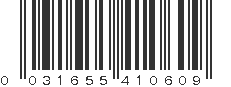 UPC 031655410609