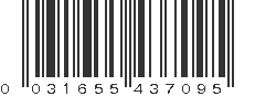 UPC 031655437095