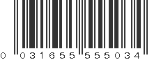 UPC 031655555034