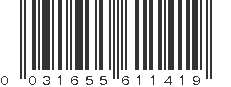 UPC 031655611419