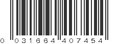 UPC 031664407454