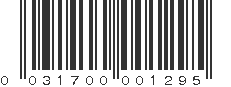 UPC 031700001295