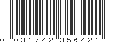 UPC 031742356421