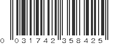 UPC 031742358425