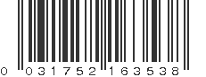 UPC 031752163538