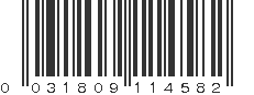 UPC 031809114582