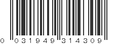 UPC 031949314309