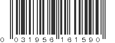 UPC 031956161590