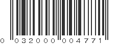 UPC 032000004771