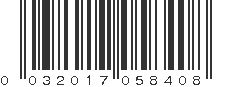 UPC 032017058408