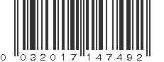 UPC 032017147492