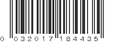 UPC 032017184435