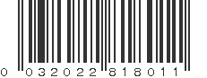 UPC 032022818011