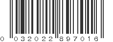 UPC 032022897016