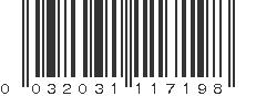 UPC 032031117198