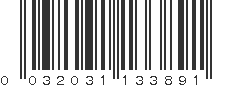 UPC 032031133891