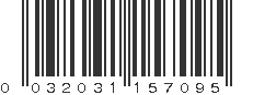 UPC 032031157095