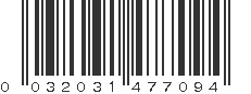 UPC 032031477094