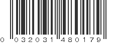 UPC 032031480179