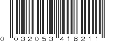 UPC 032053418211