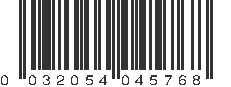 UPC 032054045768