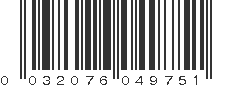 UPC 032076049751