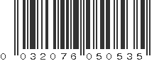 UPC 032076050535