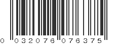 UPC 032076076375