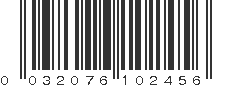 UPC 032076102456