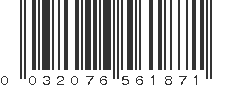 UPC 032076561871