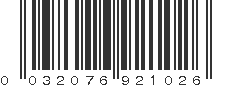 UPC 032076921026