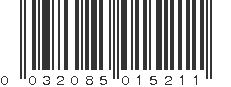 UPC 032085015211