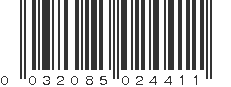 UPC 032085024411