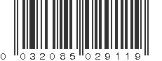 UPC 032085029119